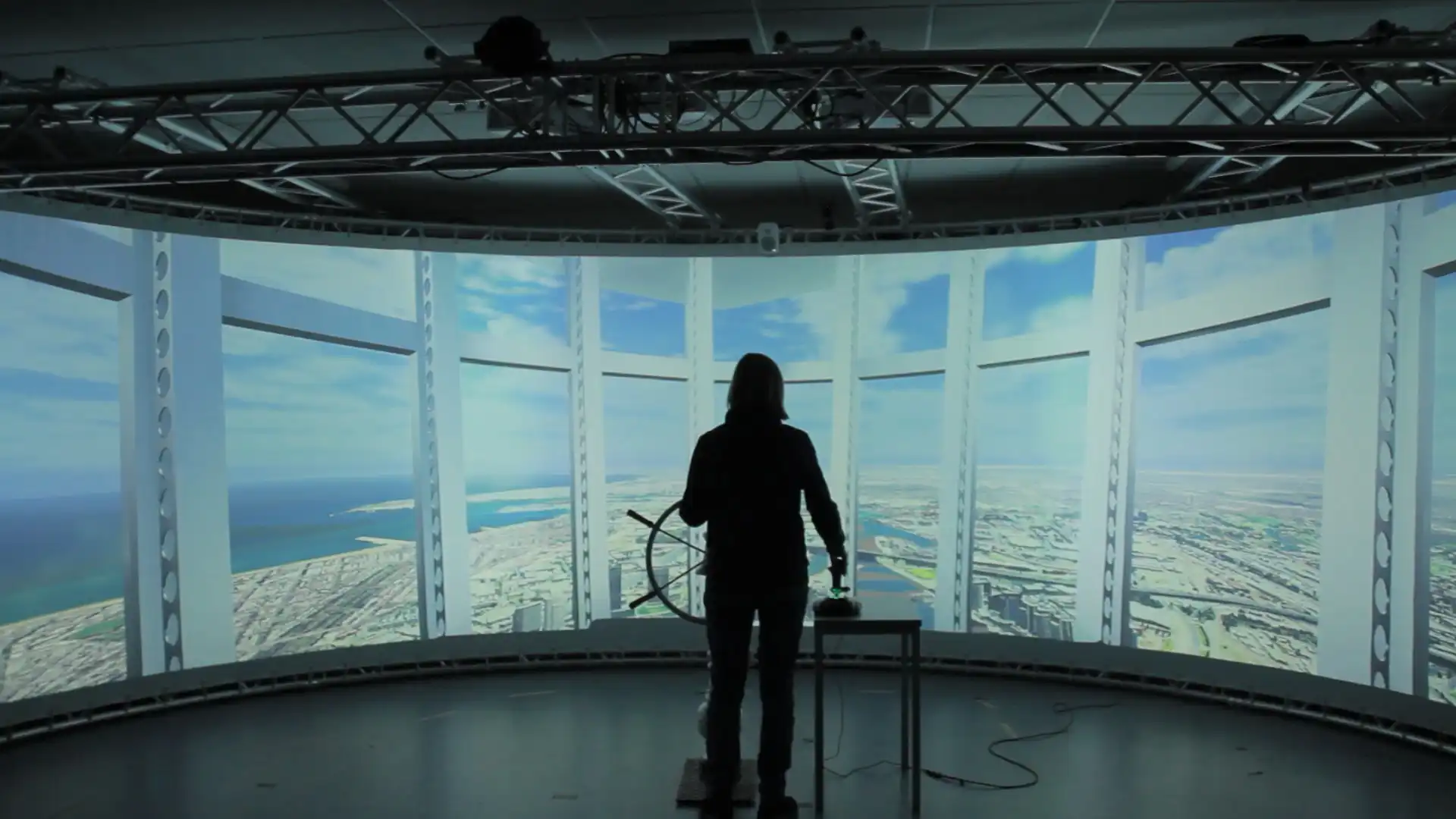 180° Screen for onboarding.